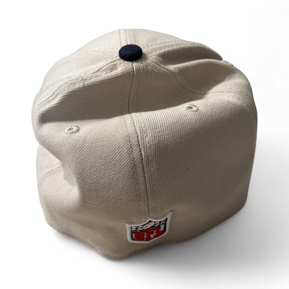 New Era Men L-XL Blue Dallas Cowboys 39THIRTY Fitted Baseball Cap - Picture 4 of 7